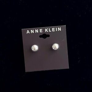 Anne Klein Silver Stud Earrings